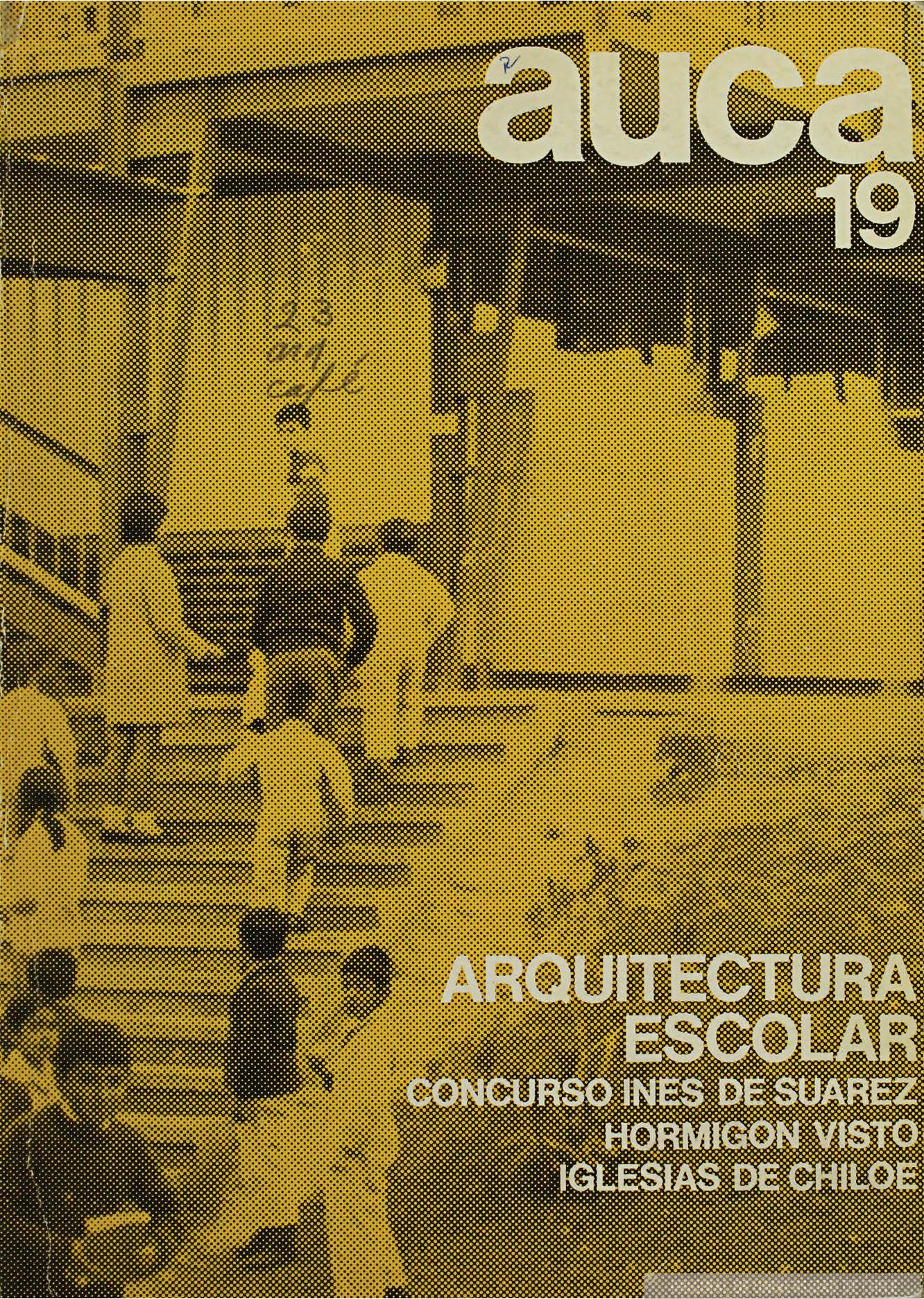 											Ver Núm. 19 (1970): Arquitectura escolar
										