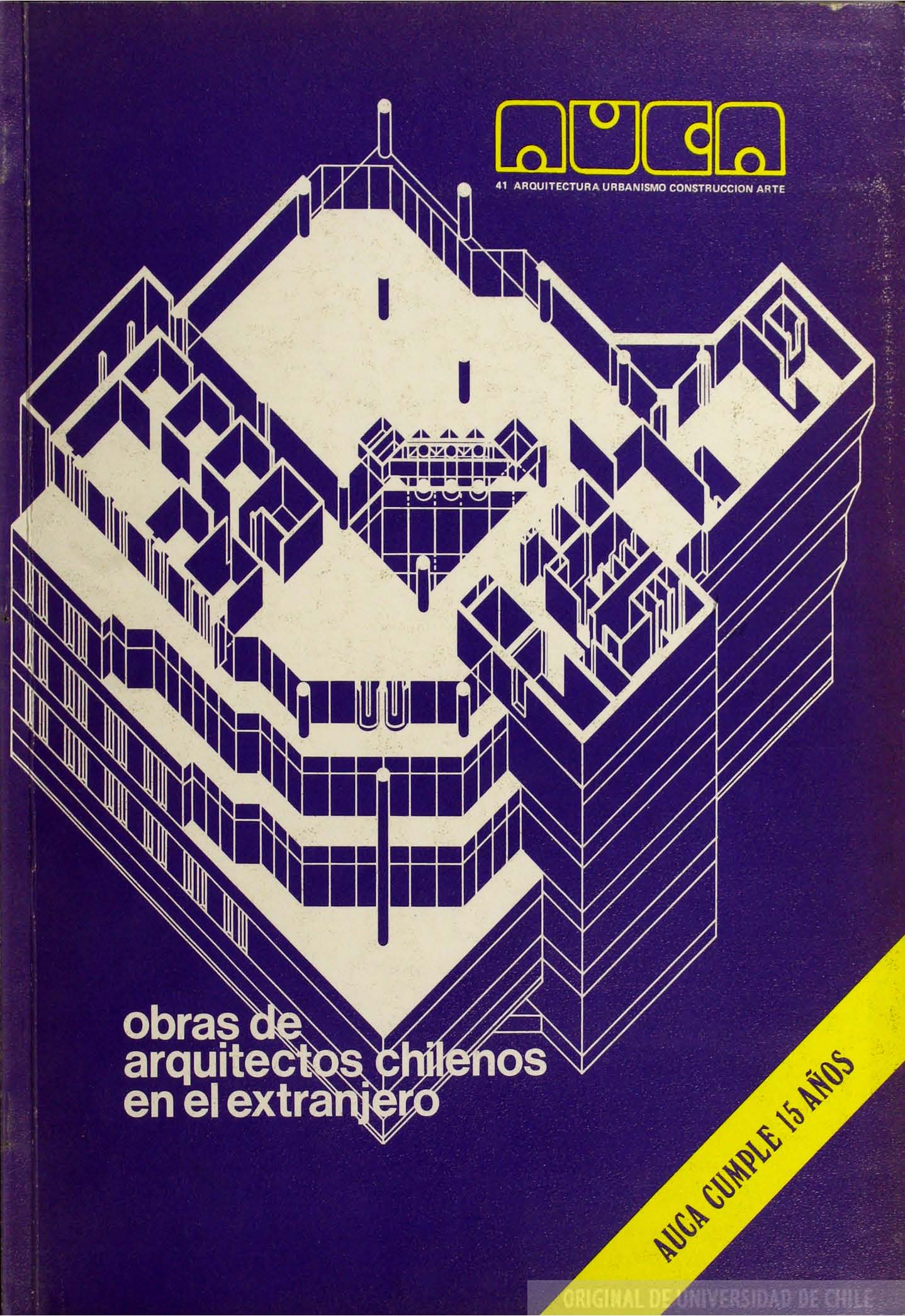 											Ver Núm. 41 (1981): Obras de arquitectos chilenos en el extranjero
										